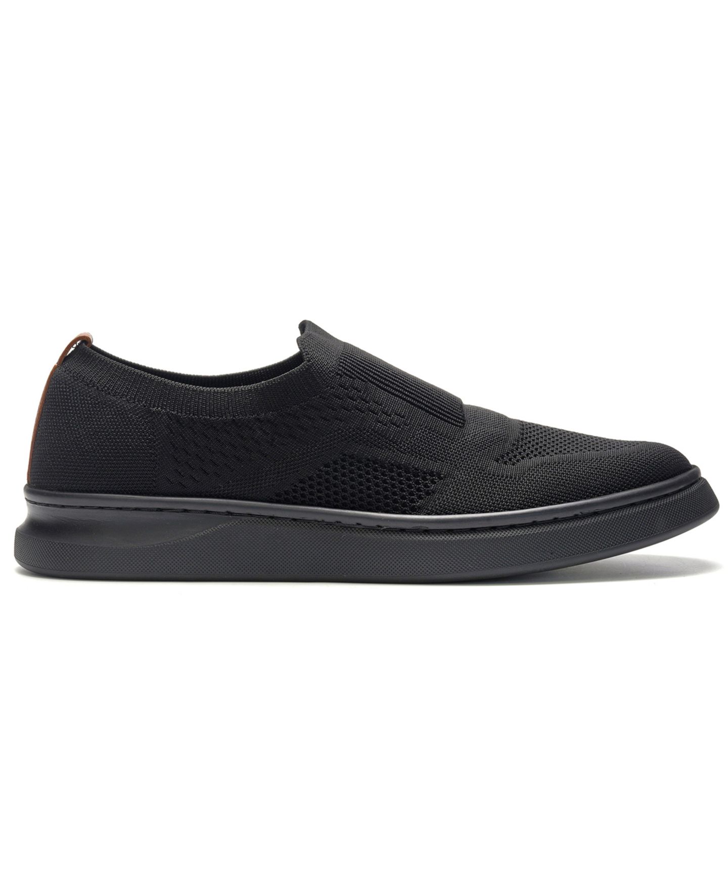 Мужские кроссовки A. Veer Drift Knit Slip-On, цвет: Чёрный — фото 2