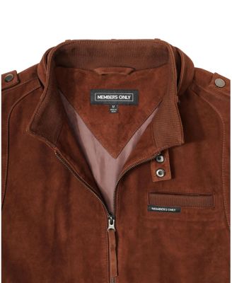 Men's Soft Suede Leather Iconic Jacket