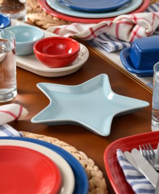Americana Star-Shaped Plates, Set of 4, Exclusively at Macy's