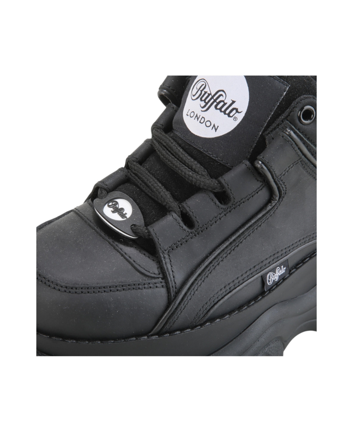 Buffalo Boots Classic Low Leather Shaft Height Sneaker