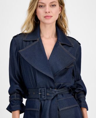Women's Regine Short Fluid Trench Coat  