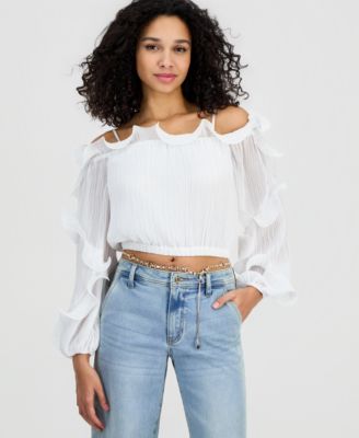 Women's Gabriella Ruffled Off-The-Shoulder Top
