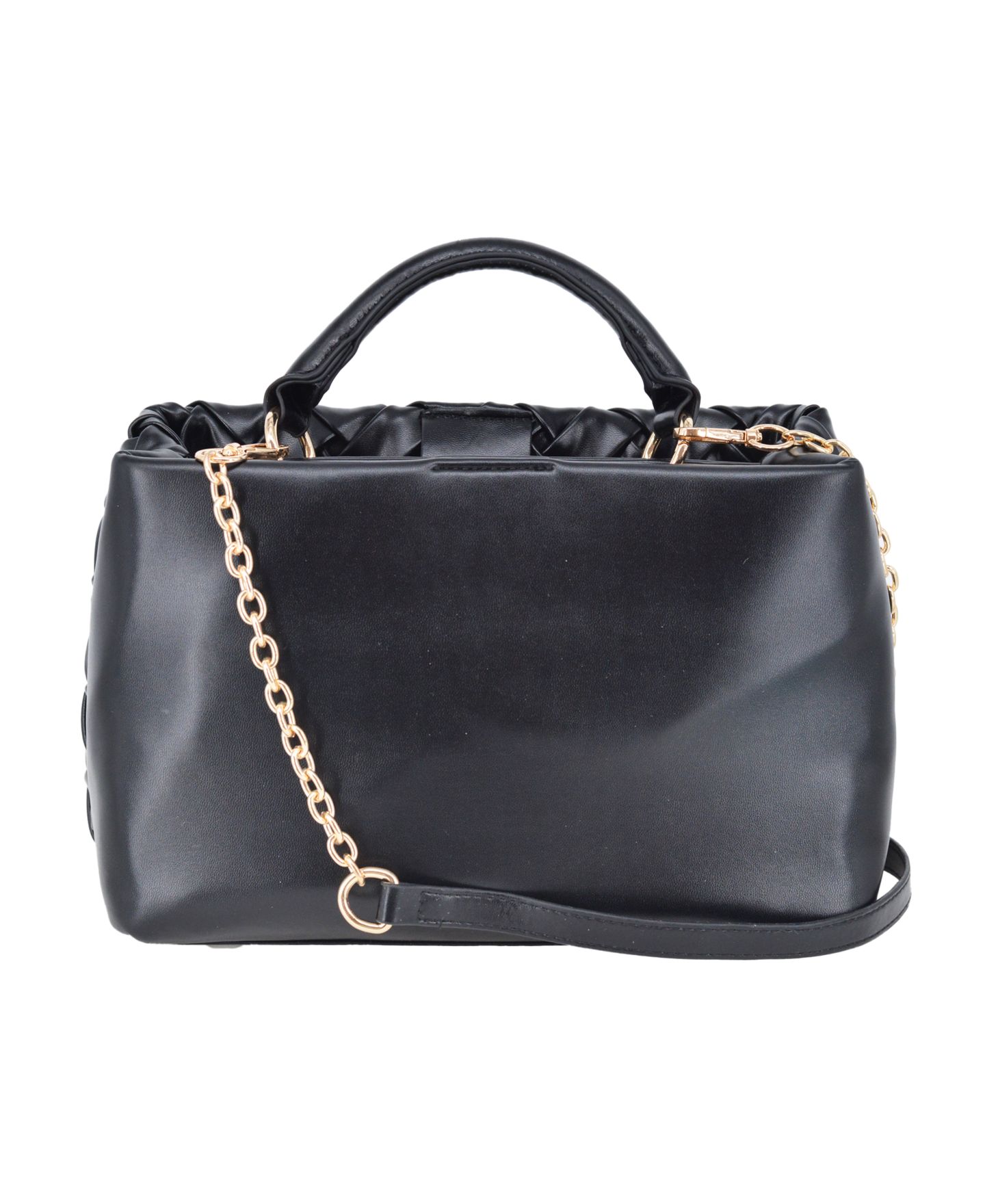 Женская сумка Bebe Luca Small Satchel Crossbody, цвет: Чёрный — фото 2