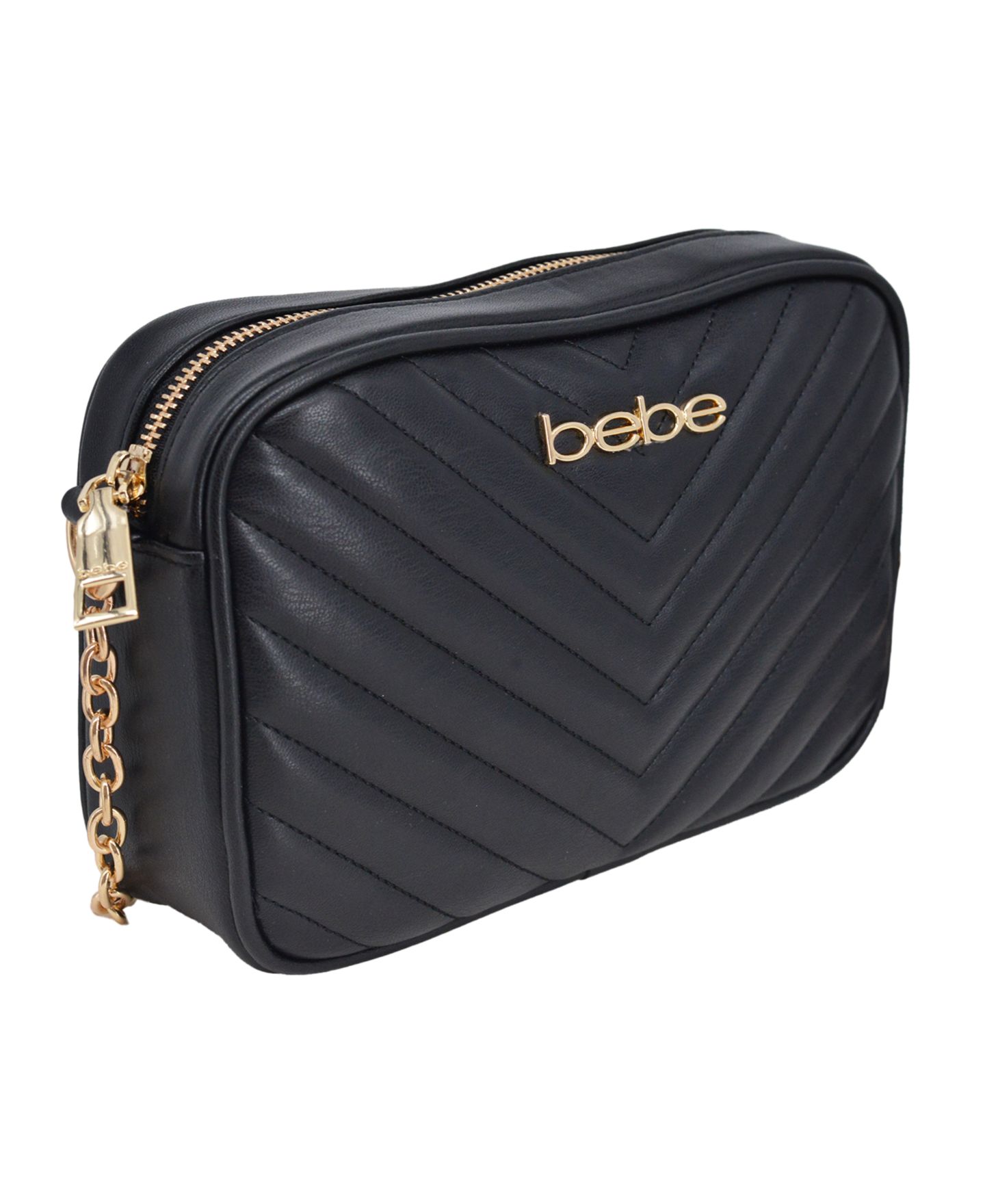 Женская сумка Bebe Tyler Camera Crossbody Bag with Wallet, цвет: Чёрный — фото 3