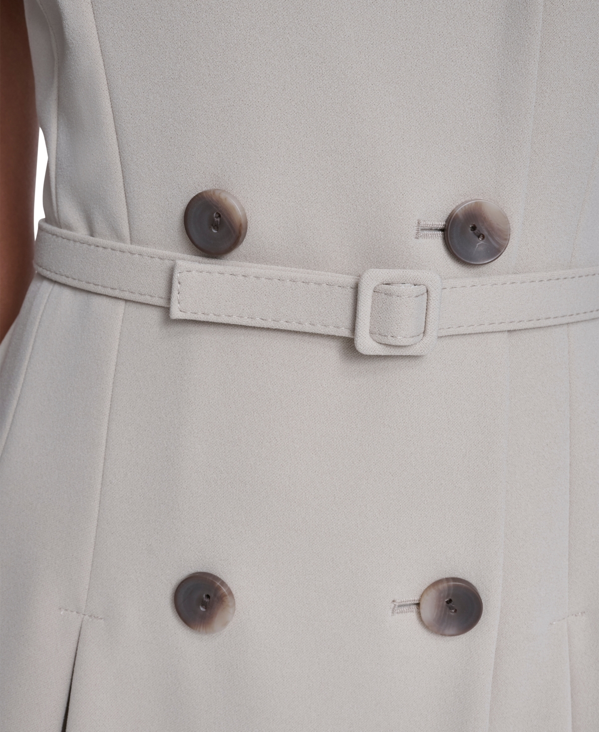 Calvin Klein Women's Crepe V-Neck Blazer Dress