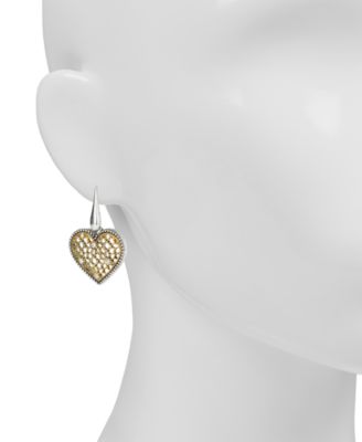 Heart Drop Earrings 