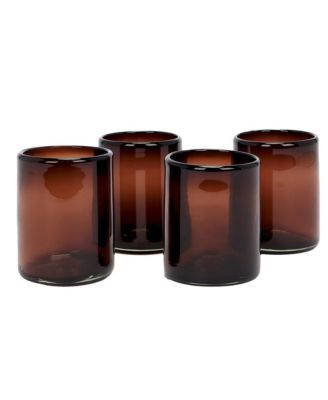 Handblown Glasses DOF - Set of 4