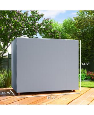 81" x 49" x 65" Outdoor Patio Hammock Porch Swing Cover,