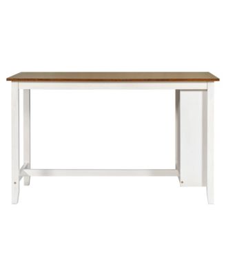 CASAINC 5-Piece Counter Height Dining Set with 4 Chairs