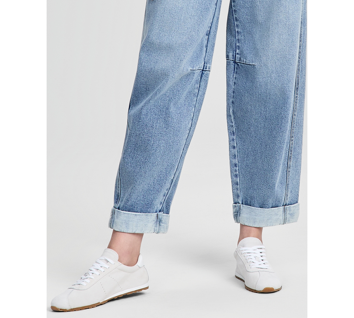 And Now This Women's Cuffed Barrel-Leg Jeans, Macy's Exclusive