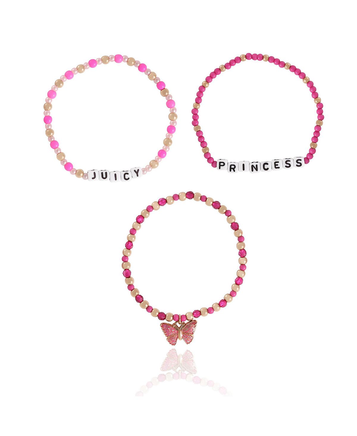 Juicy Couture Kids 주시 버터플라이 비즈 쥬얼리