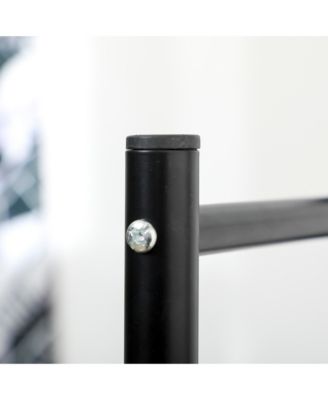 Ball Storage Rack, Basketball Holder, 12-Ball Organizer