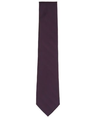 Men's Warren Stripe Solid Tie, Macy's Exclusive