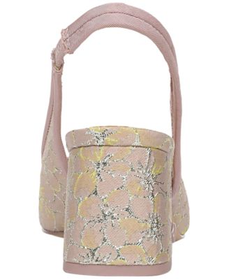 Women's Diane Slingback Block-Heel Ballet Pumps