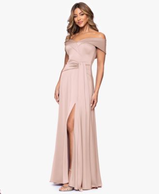 Women's Off-The-Shoulder Long Party Dress