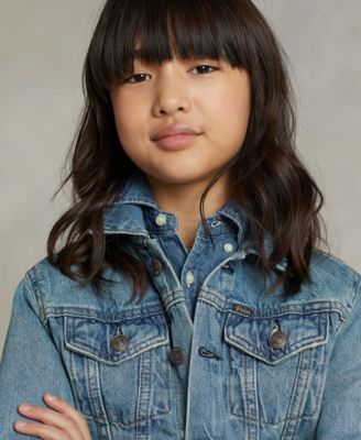 Girls' 7-16 Denim Trucker Jacket