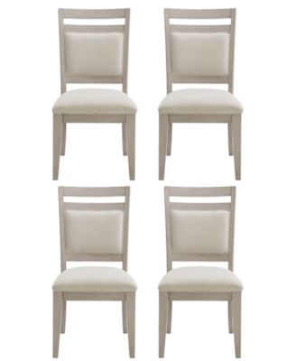 Furniture - Sirena 4-Pc. Wood Side Chair Set