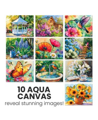 Water Painting Dementia Activities for Seniors – Vibrant Blooms – Alzheimers Products