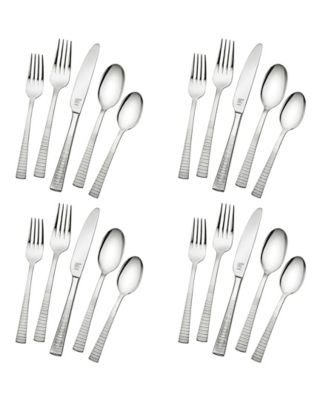 Kingwood 18/10 Stainless Steel 20 Pc. Flatware Set, Service for 4