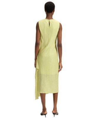 Women's Layered Effect Pliss&eacute; Dress