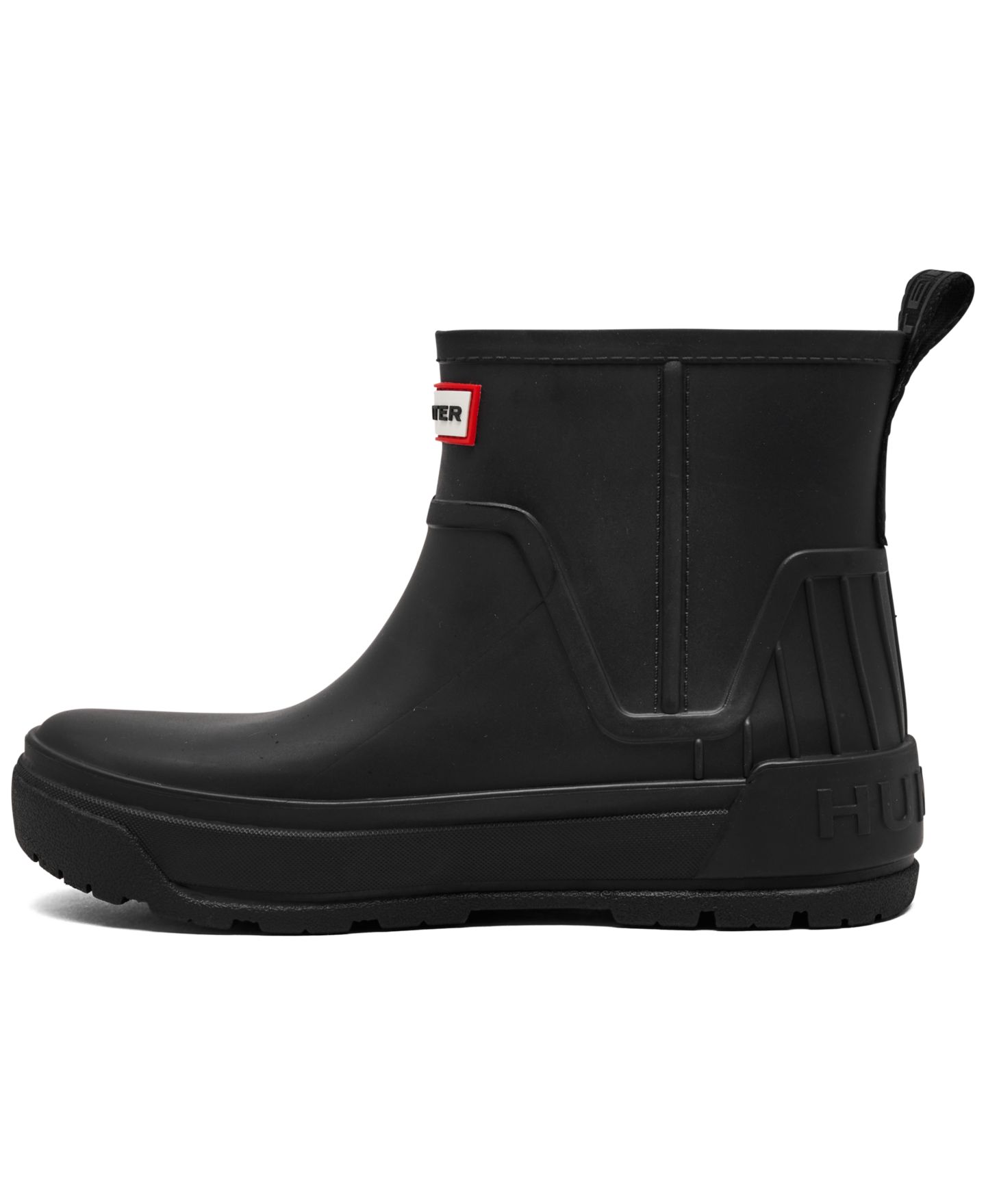 Женские ботинки Hunter Wales Waterproof Rain Booties, цвет: Чёрный — фото 3