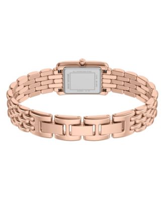 Women's Essex Three-Hand Rose Gold-Tone Stainless Steel Watch, 20mm