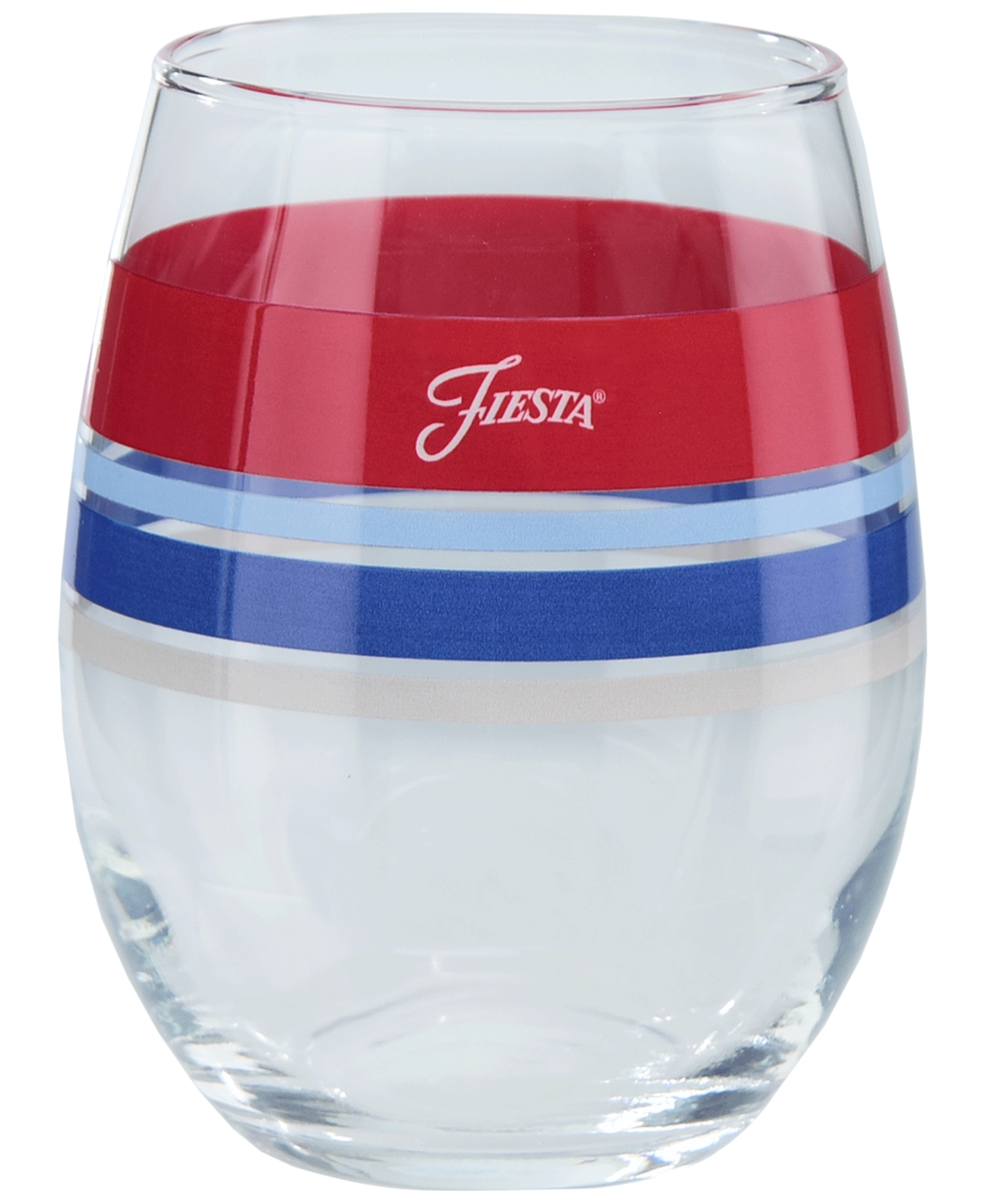Fiesta Americana Stemless Wine Glasses, Set of 4