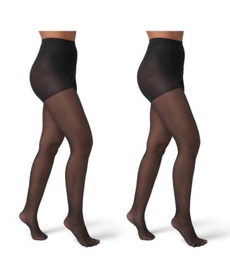 Women's 2-Pack So Silky Sheer Control Pantyhose U10762M2