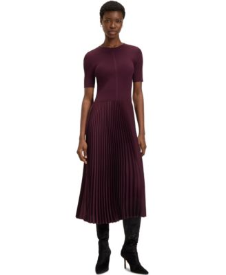 Hugo Boss - BOSS by Women's Mixed-Material Dress