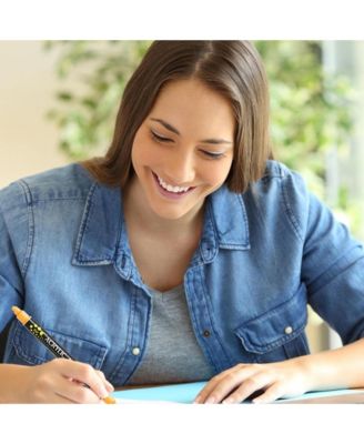 12 Colors Dual Tip Acrylic Paint Markers, with Fine Tip 1mm and Thick Tip 1-5mm for Rock Painting, Ceramic Surfaces and DIY Crafts Making