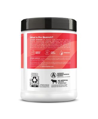 Pro Quench Whey + Collagen Protein Powder, Strawberry Splash, 20 Servings