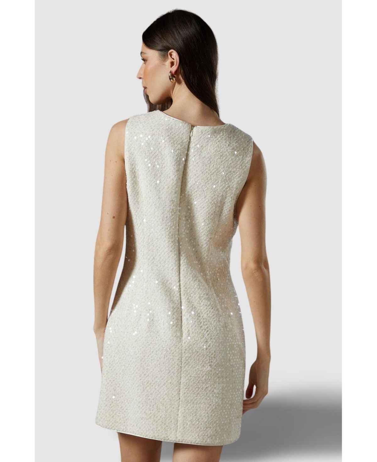 Coast Sequin Boucle Shift Dress