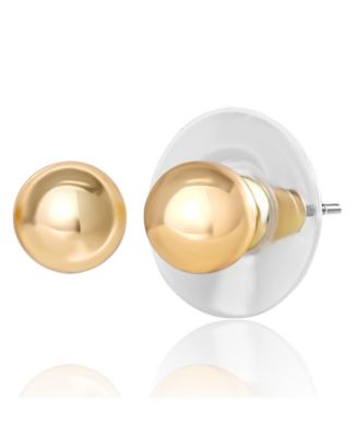 Gold-Tone Evil-Eye, Heart & Star Stud & Hoop Earring Set, 9 Pairs