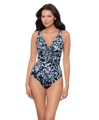 Miraclesuit - Women's Adorn Bella Tummy Control One-Piece Swimsuit