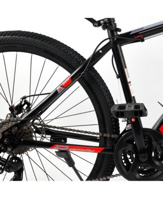 27.5-Inch 27-Speed Mountain Bike for Adults with Dual Disc Brakes & Suspension Fork for Modern Adventure