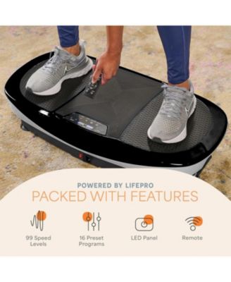 LifePro Rumblex Max 4D Vibration Plate with Resistance Bands – Full Body Workout for Fitness, Shaping, Recovery & Weight Loss