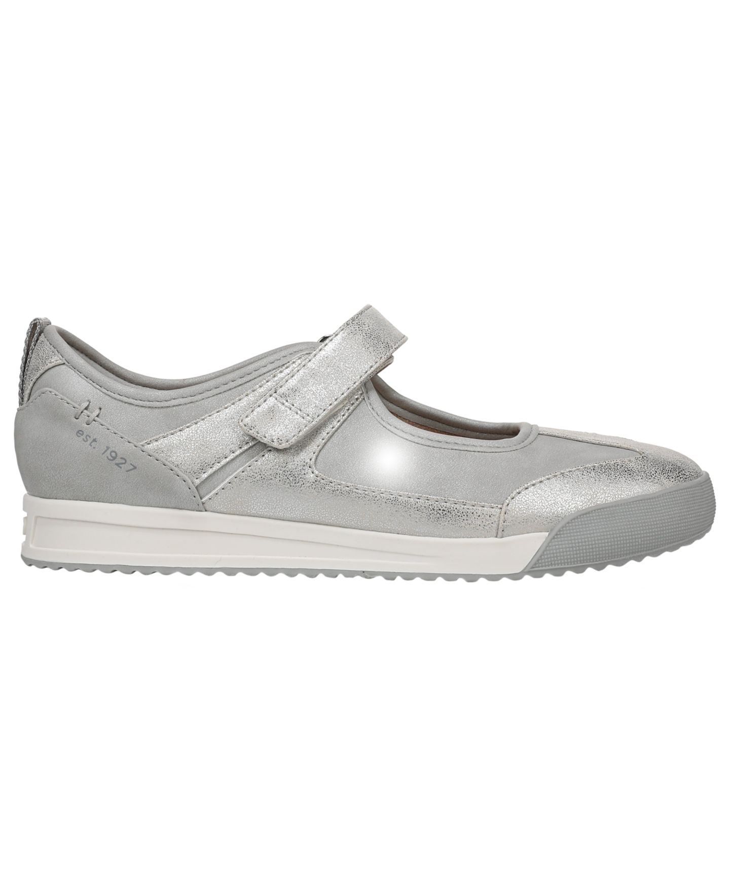 Женские кроссовки Naturalizer Greta Slip On Sneaker, цвет: Серый / Серебряная искусственная кожа — фото 2