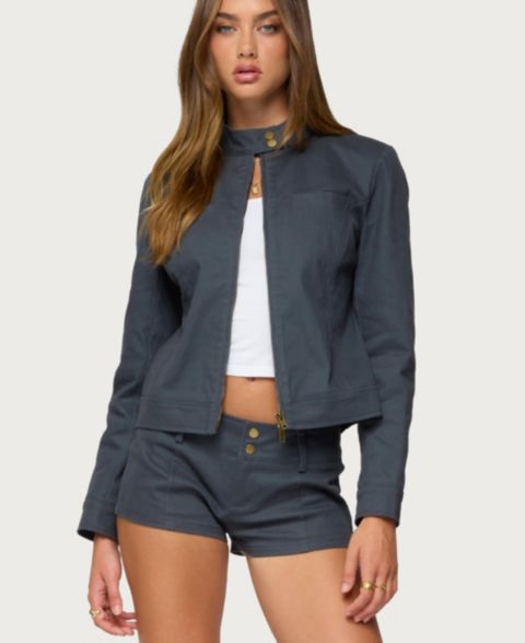 Женские куртки Edikted Women's Kayra Moto Jacket
