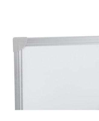 Xander Dry Erase Board for Wall with Aluminum Whiteboard Frame and Removable Marker Tray, 3 Markers, 1 Eraser, 6 Magnets Included