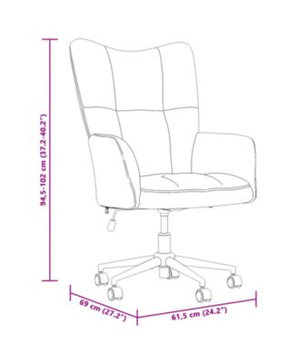 Relaxing Chair Mustard Yellow Velvet (100% polyester), Steel Medium