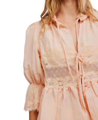 Women's Forever Young Bed Jacket Top