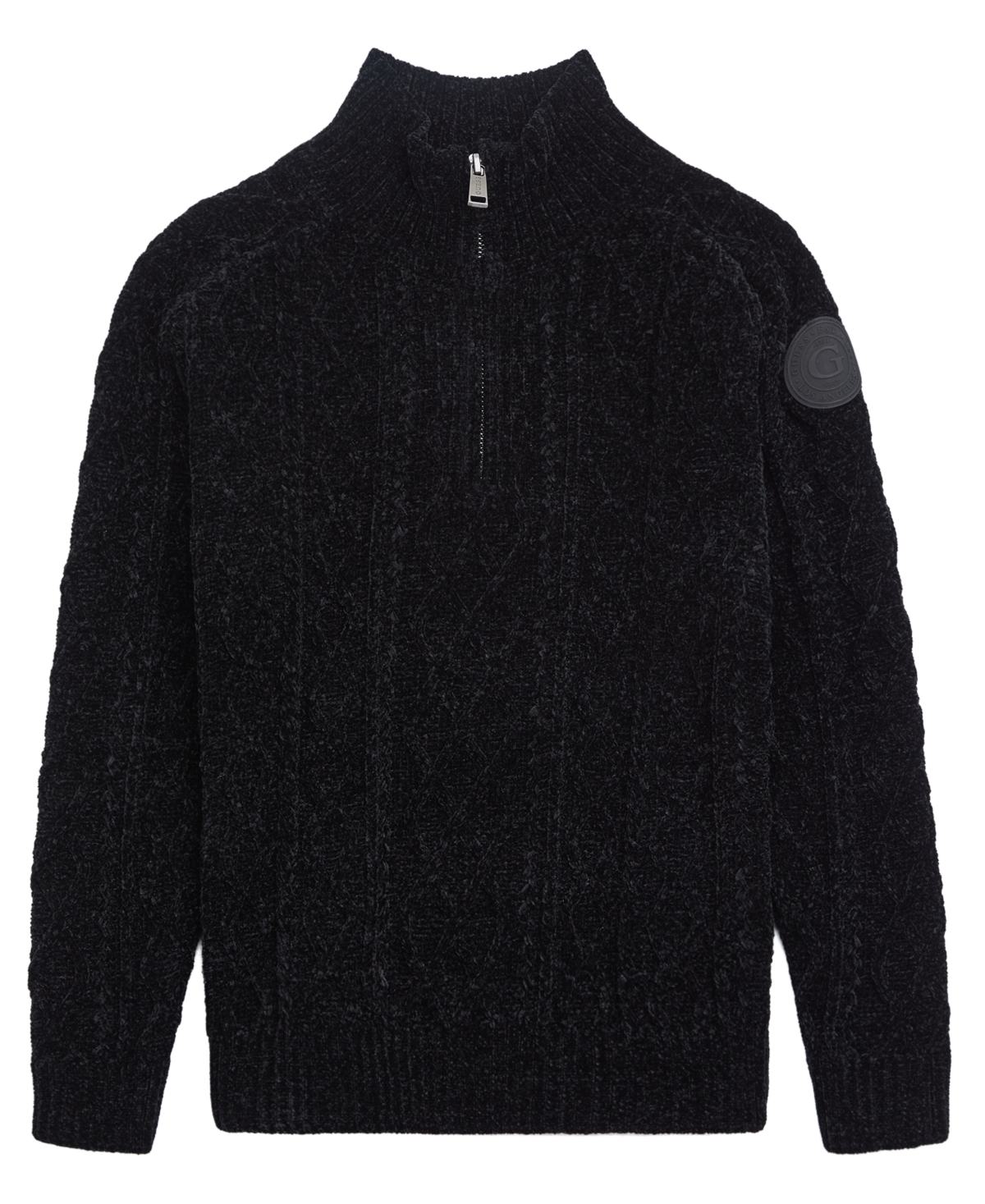 Guess Kids' Boys 7-18 Long-sleeve Sweater In Black