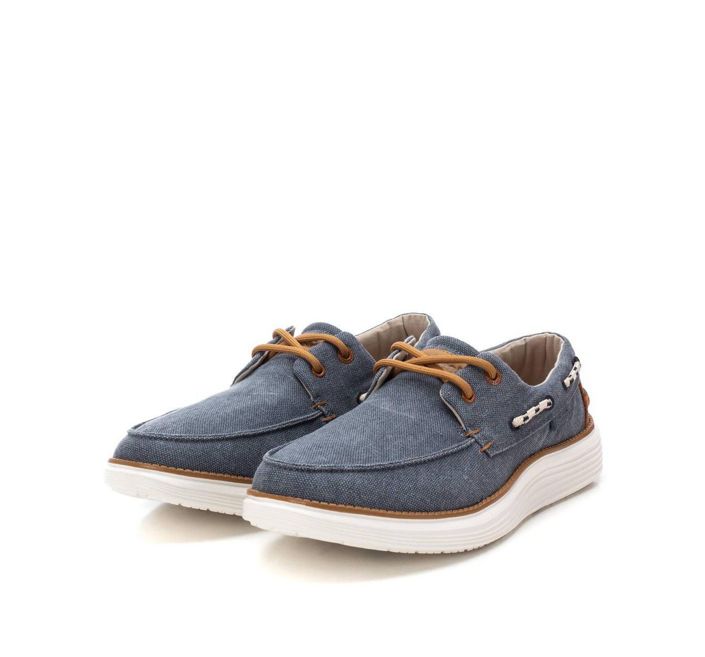 Мужские туфли XTI Casual Comfort Boat Shoes Refresh Collection, цвет: Тёмно-синий — фото 4