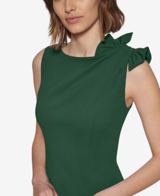 Women's Boat Neck Short Dress