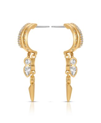 Gold Plated Icon Behavior Earrings