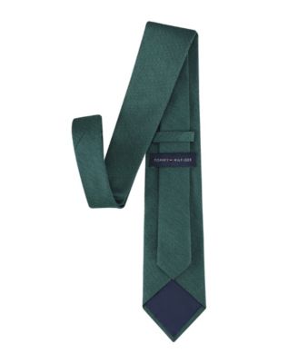 Men's Hazel Herringbone Solid Tie