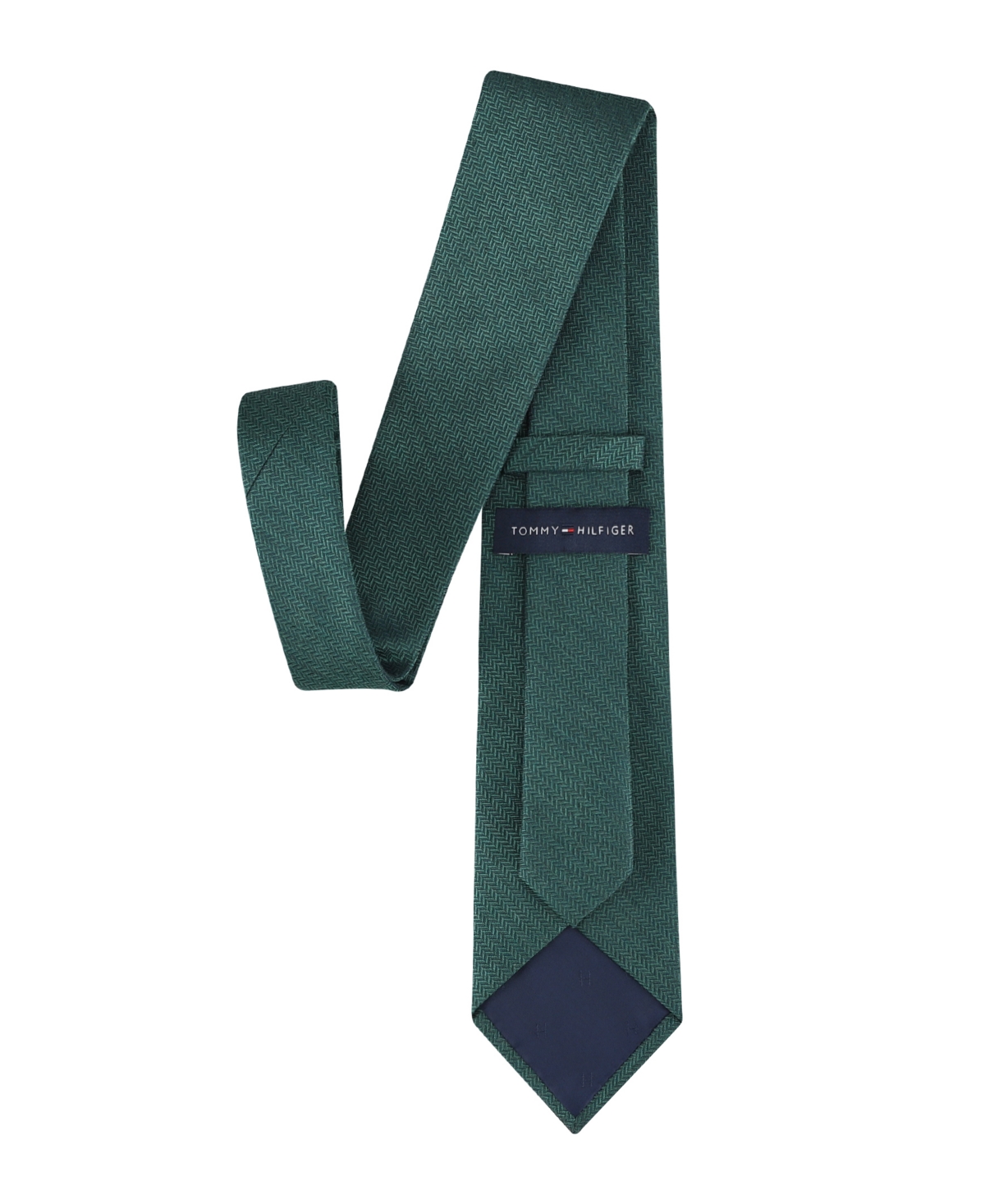 Tommy Hilfiger Men's Hazel Herringbone Solid Tie