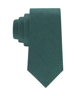 Men's Hazel Herringbone Solid Tie