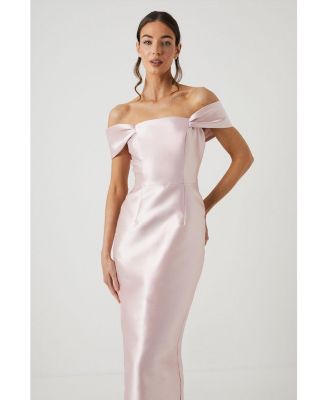 Women's Honoured Twill Bardot Maxi Dress