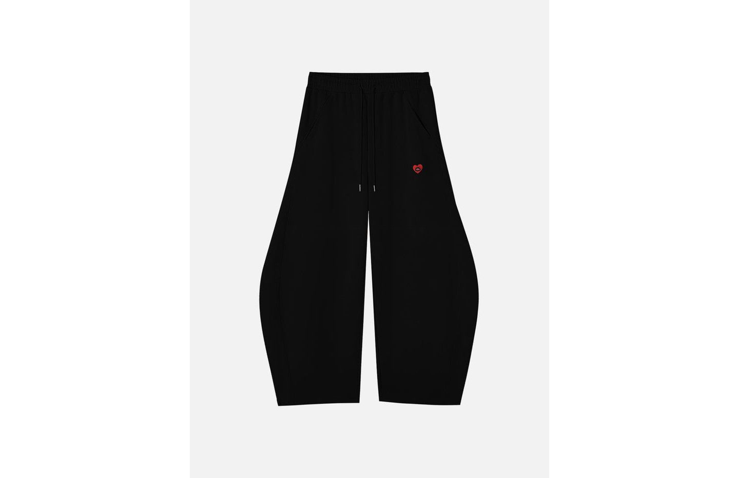 Мужские брюки AELFRIC EDEN Super Baggy Barrel Sweatpants, цвет: Чёрный — фото 3